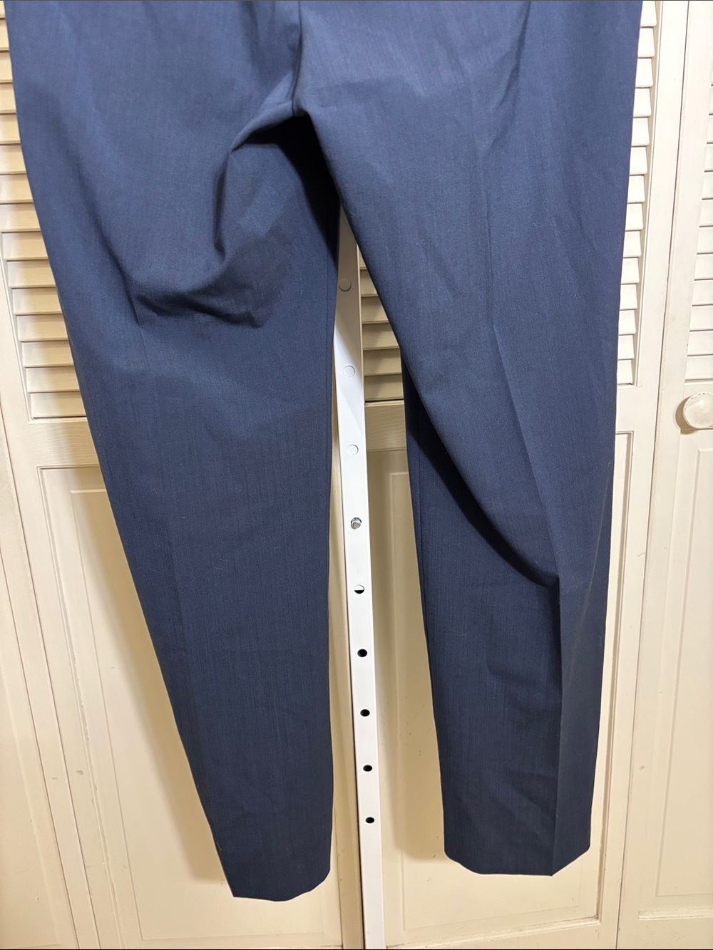 NWT Banana Republic Logan Trouser-Fit Washable Wool-Blend Pant Size 12 Short - Picture 12 of 16